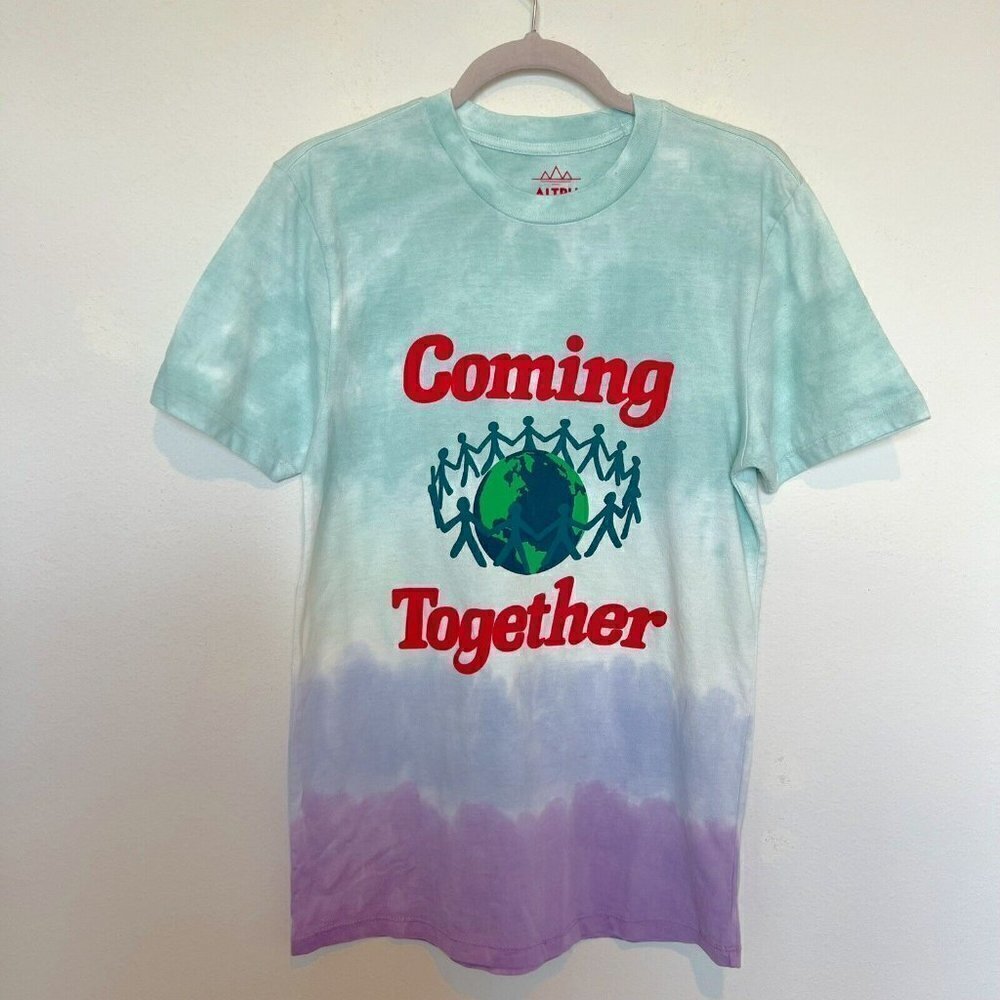 Urban Outfitters T-shirt top tie dyed SMALL Altru Coming Together - Picture 2 of 7
